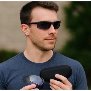 Tifosi Seek FC Sunglasses Violet‎ Clear Frames Only